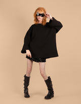 Oversized wide sweater