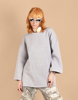 Oversized wide sweater