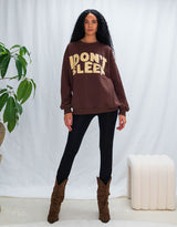 I don't sleep sweater