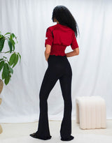 Vintage customized smocked football shirt