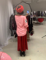 Sequin money mouth T-shirt dress I