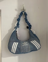 Vintage customized Adidas adjustable bag with bows
