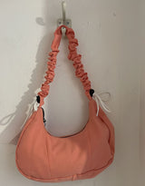 Vintage customized Adidas adjustable bag with bows