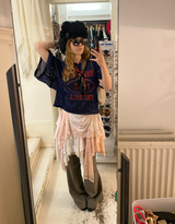 Vintage customized mermaid lace skirt