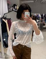 Lace long sleeve top II