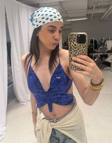 Butterfly sequin top