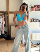 Butterfly sequin top