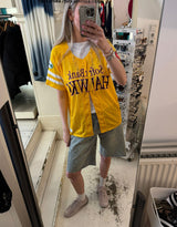 Button down sporty shirt