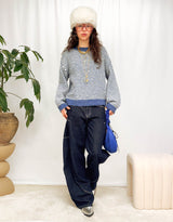 Wide balloon fit jeans