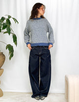 Wide balloon fit jeans