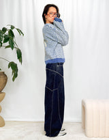 Wide balloon fit jeans