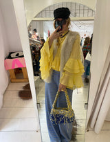 Furry sleeveless vest