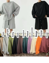 Oversized long shorts