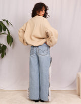 Oversized balloon sweater