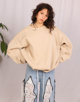 Oversized balloon sweater
