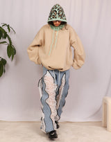 Oversized balloon sweater