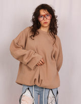 Oversized balloon sweater