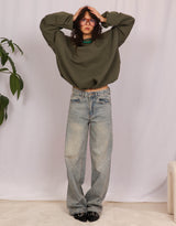 Oversized balloon sweater