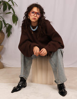 Oversized balloon sweater