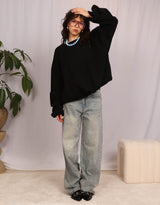 Oversized balloon sweater