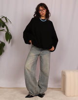 Oversized balloon sweater