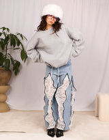 Oversized balloon sweater