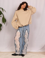 Oversized balloon sweater