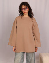 Oversized wide sweater