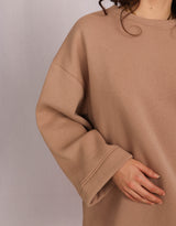 Oversized wide sweater