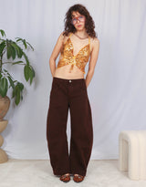 Butterfly sequin top