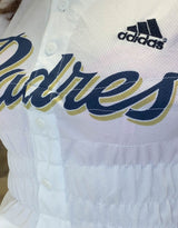 Vintage customized sporty button top