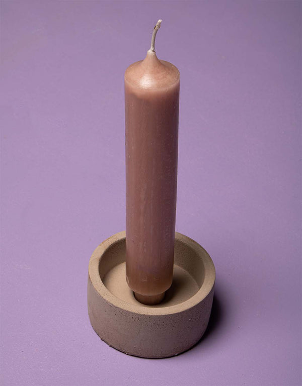 Concrete candle holder 1