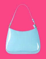 Handbag with lacquer look