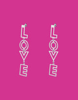 Love letters earrings