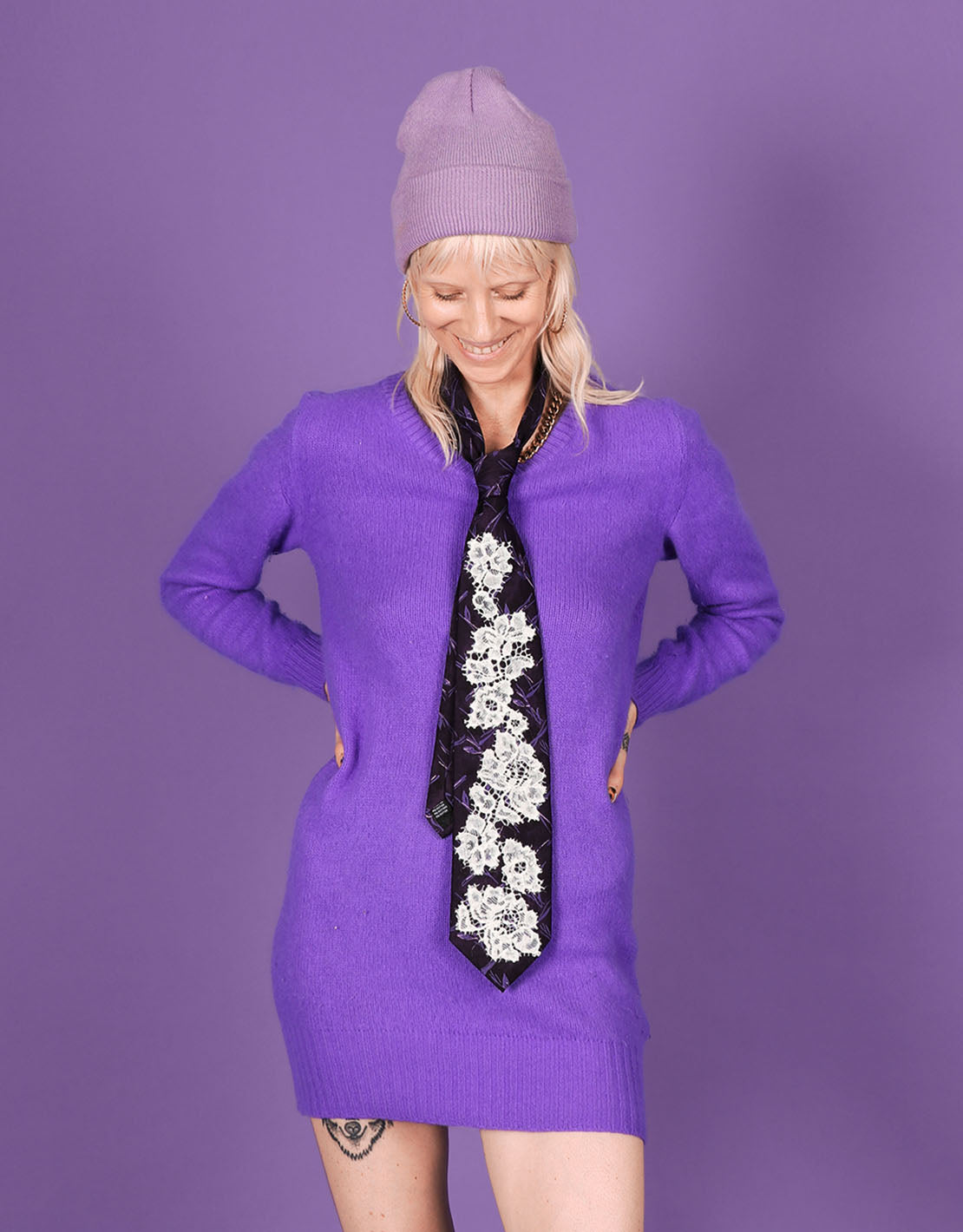 Vintage sweater shop dress