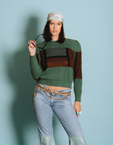 Vintage relaxed poi by Krizia knitted sweater
