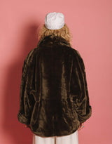 Vintage soft furry coat