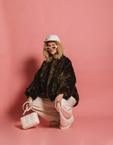 Vintage soft furry coat