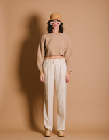 Vintage spotted pantalon