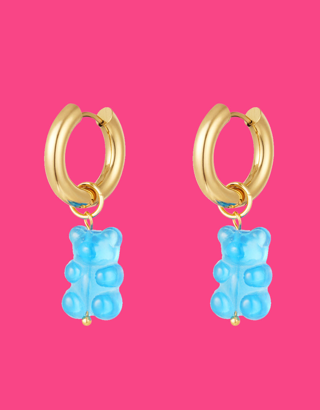 Gummy sales bear earrings