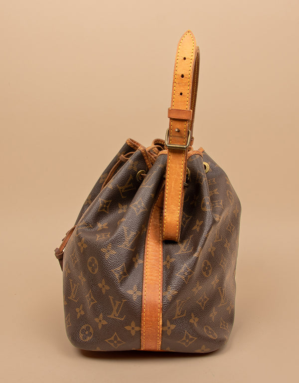 Louis Vuitton Vintage Monogram Petite Bucket Bag, $899