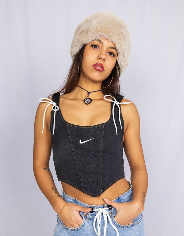 Fluffy faux fur headband