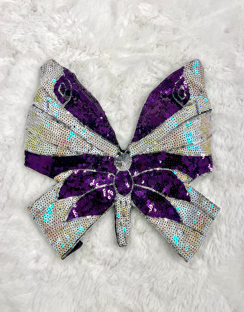 Butterfly sequin top