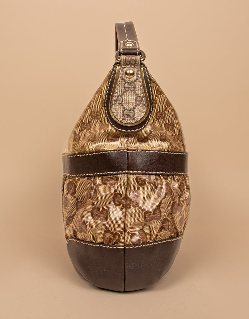 Gucci monogram sales hobo bag