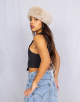 Fluffy faux fur headband