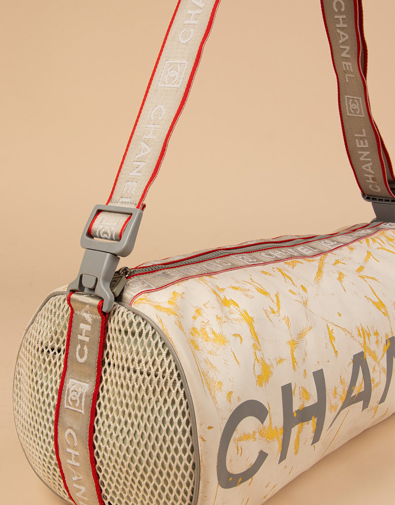 Vintage Chanel sports bag