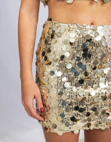 Big sequins skirt