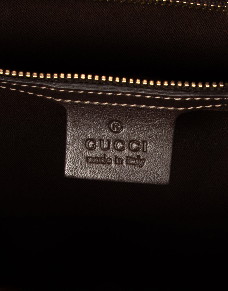 Vintage Gucci monogram hobo bag