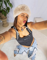 Fluffy faux fur headband