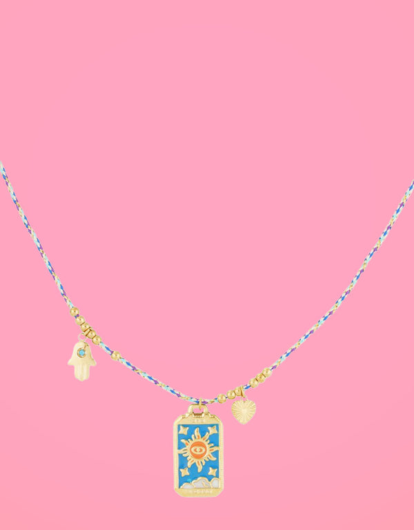 Aurora charms necklace
